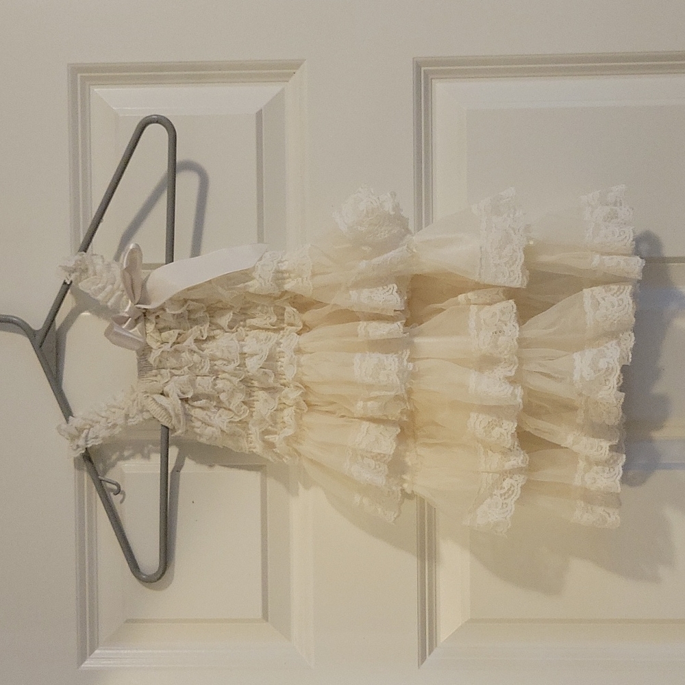 OG Posh Peanut Lace Dress